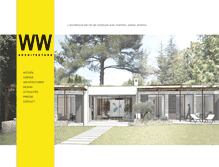 Tablet Screenshot of fr.ww-architecture.com